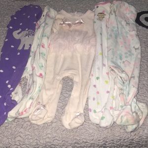 5 pieces pijamas baby girls